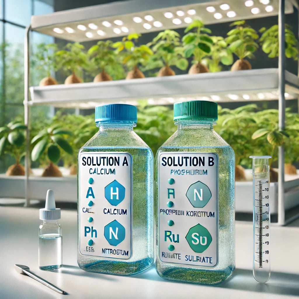 Understanding and Using Hydroponic Nutrient Solutions A and B