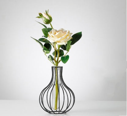 Simple Glass Test Tube Hydroponic Vase