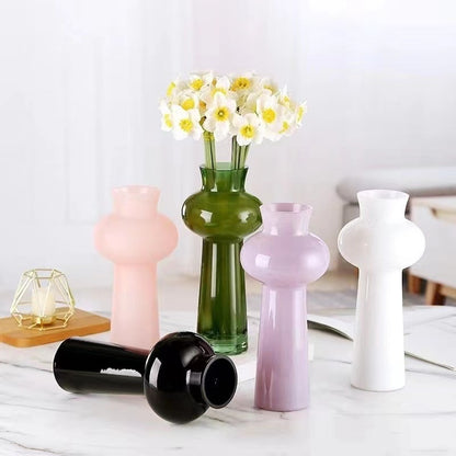 Romantic French Elegant Hydroponic Glass Vase Home