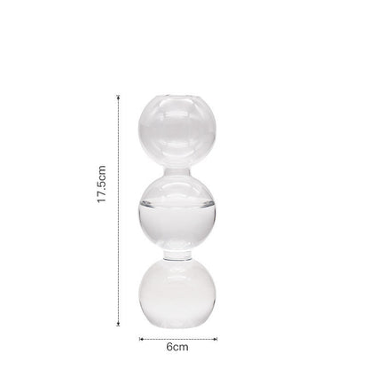 Bubble Glass Vase Hydroponic Spherical Flower