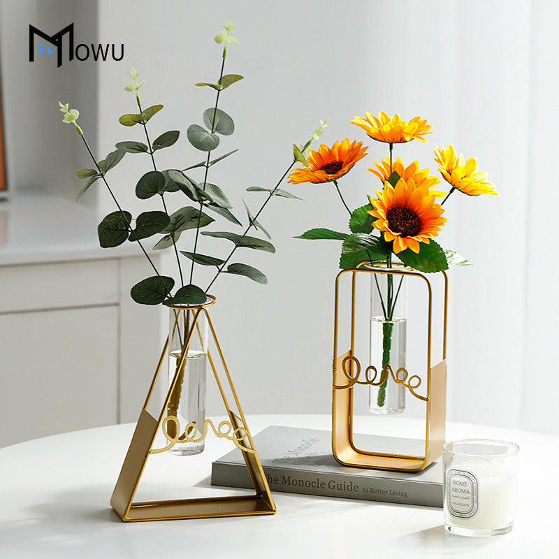 Simple And light Luxury Hydroponic Small Vase Decoration