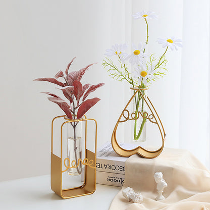 Simple And light Luxury Hydroponic Small Vase Decoration