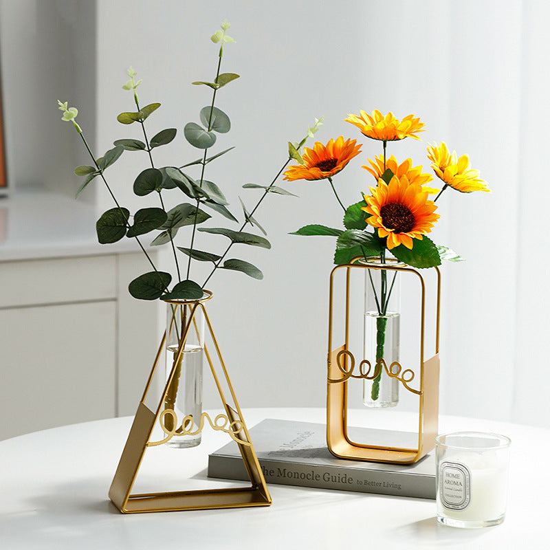 Simple And light Luxury Hydroponic Small Vase Decoration