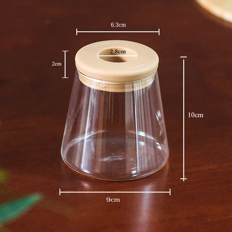 Meixuan Lazy Transparent Flowerpot Hydroponic Automatic Water Absorption Flowerpot