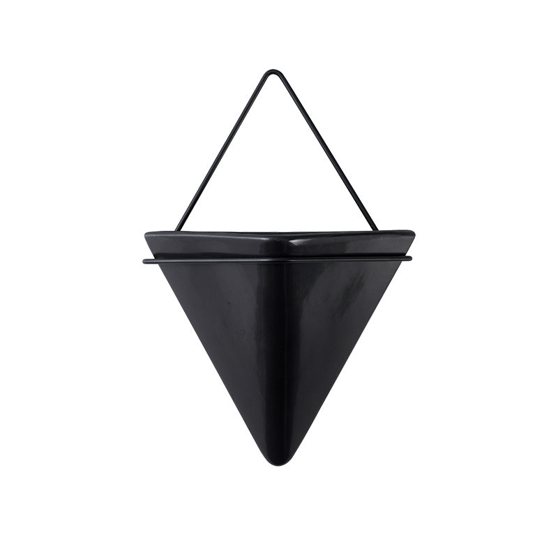 Simple Hanging Creative Hydroponic Flowerpot Without Perforation