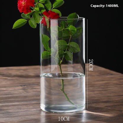 Indoor Tabletop Of High Borosilicate Glass Hydroponic Plant Bottle