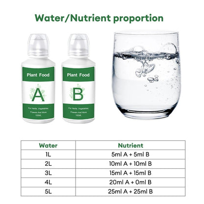 AB Type Solid Particle Soilless Culture Hydroponic Nutrient Solution