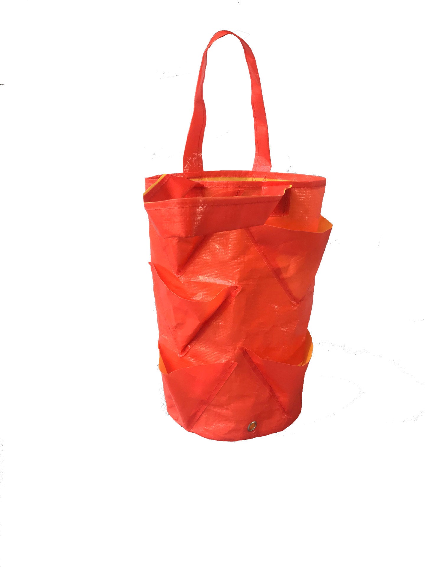 Bolsa de cultivo para plantar fresas, 3 galones, bolsas de múltiples bocas, bolsa para macetas, maceta para plantas de bonsái