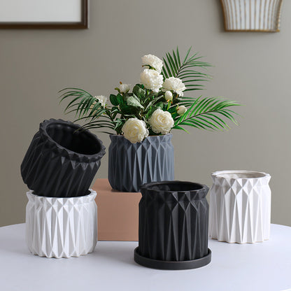 Ceramic Flower Pot Creative Personality Hydroponics