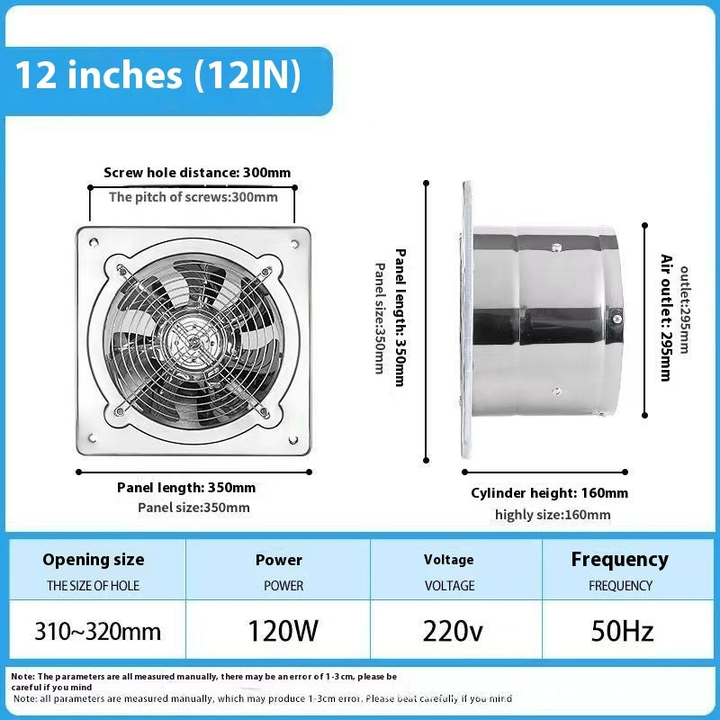 Industrial Powerful Household Ventilating Fan Ventilator