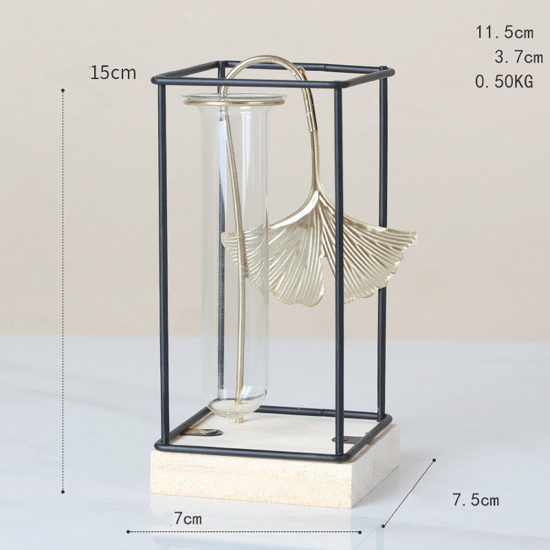 Vase Decoration Geometry Free Combination Transparent Glass Hydroponicsl