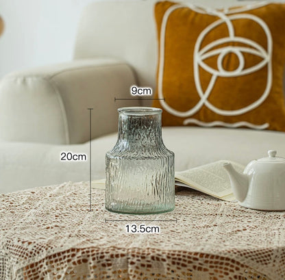 Vase Decoration Clear Glass Hydroponic Countertop In Living Room