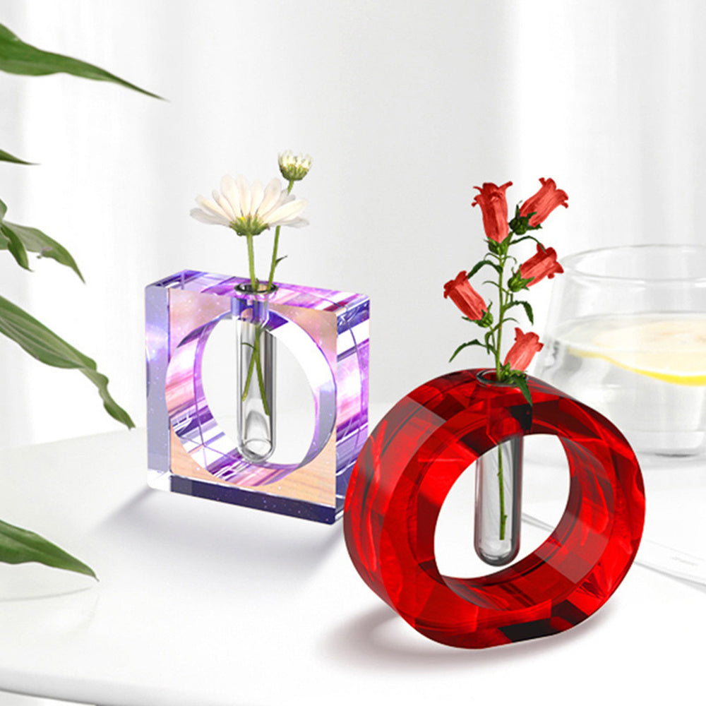 Modern Minimalist Vase Twig Hydroponics Silicone Mold