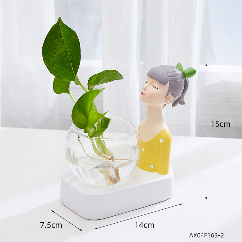 Nordic Style Cute Hydroponic Small Ornaments