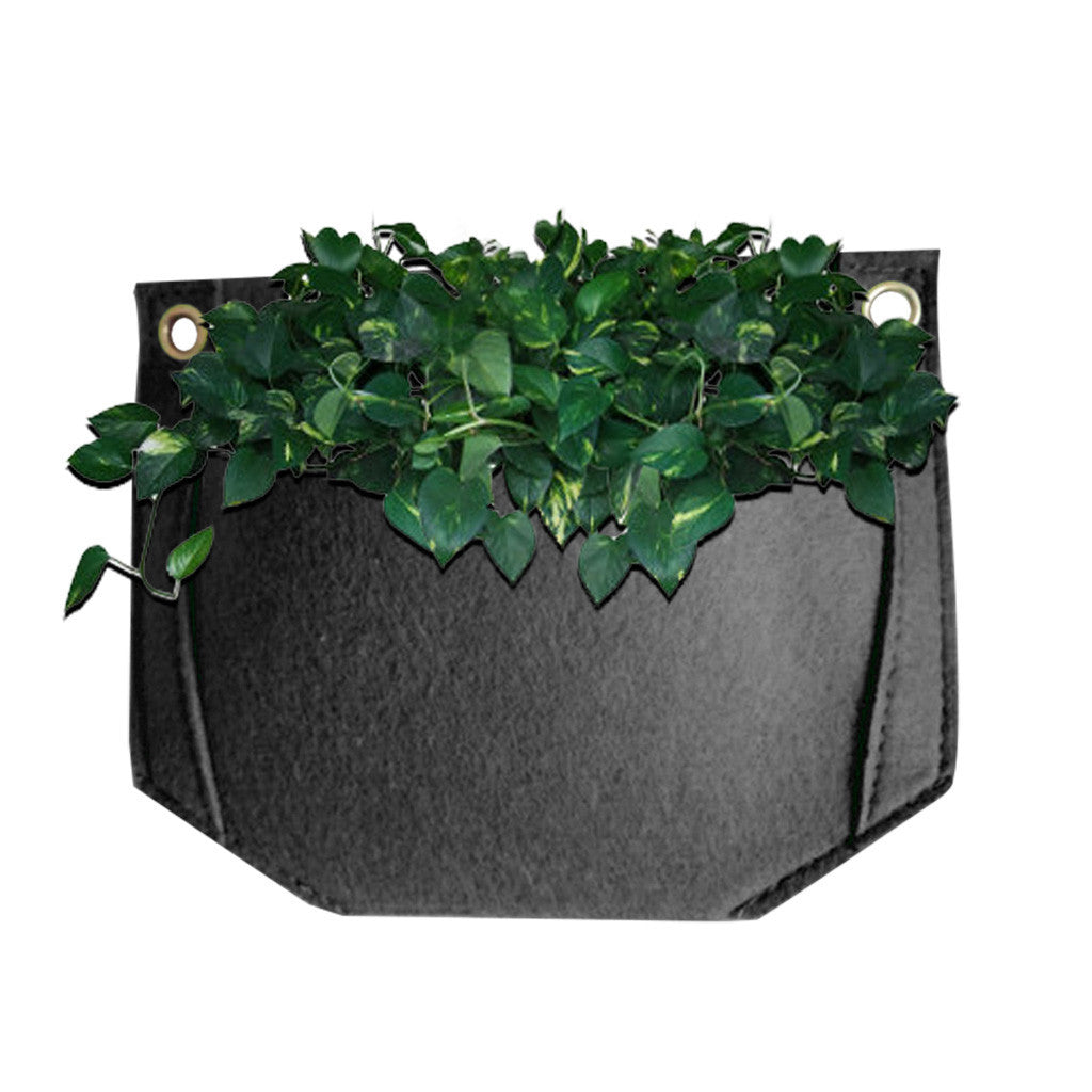 Three-dimensional plant growing bag