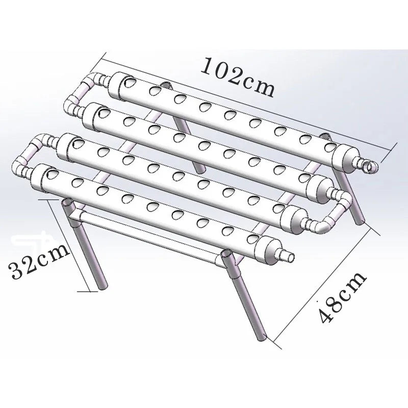 36-Plant Automatic Hydroponic Garden System