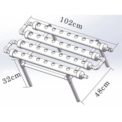 36-Plant Automatic Hydroponic Garden System