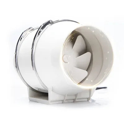 3''4''5''6'' Extractor Fan Low Noise Inline Duct Hydroponic Air Blower Exhaust Fan Kitchen Grow Room Ventilation Vent