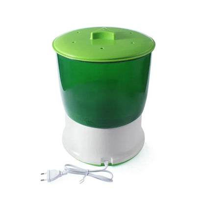 Máquina inteligente para germinar brotes de soja, termostato de gran capacidad, máquina automática para germinar semillas verdes, UE, EE. UU.