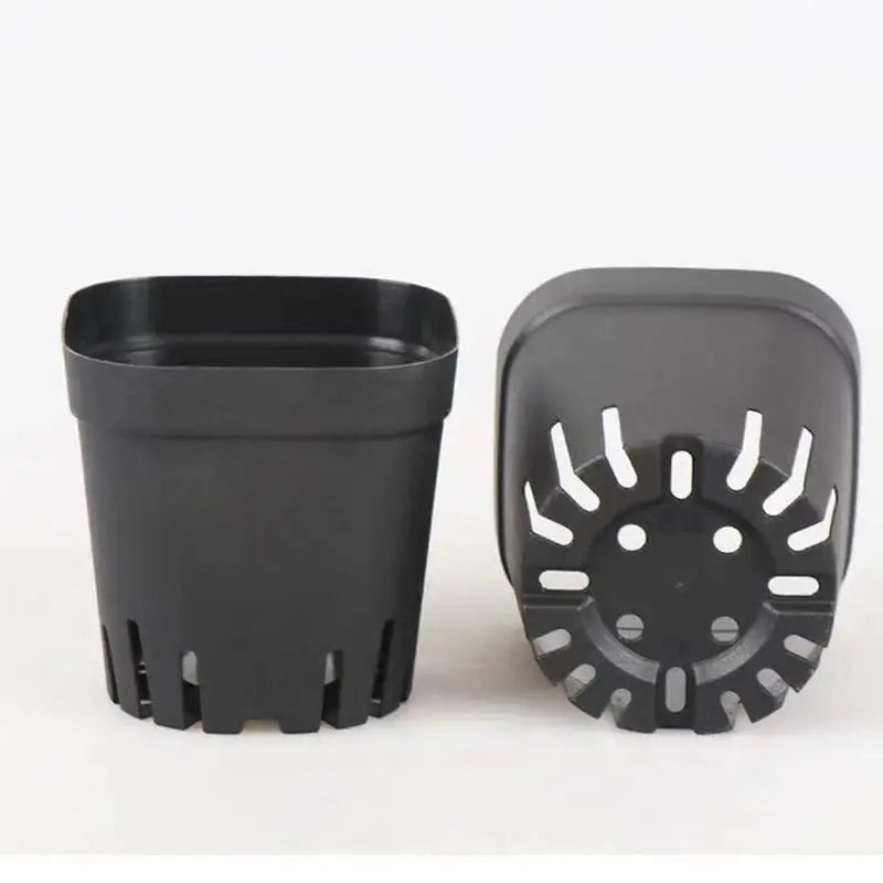 50PCS Plastic Nursery Pots for Seedling Success