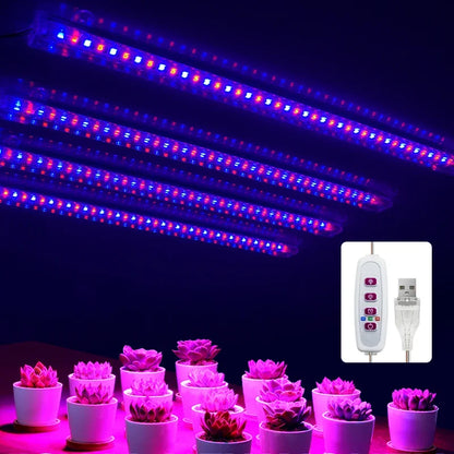 LED Full Spectrum Phyto Lamp USB 5V Grow Light Bar 30cm 1T 2T 3T 4T Plants Flowers Led Greenhouse Cultivo Hydroponic