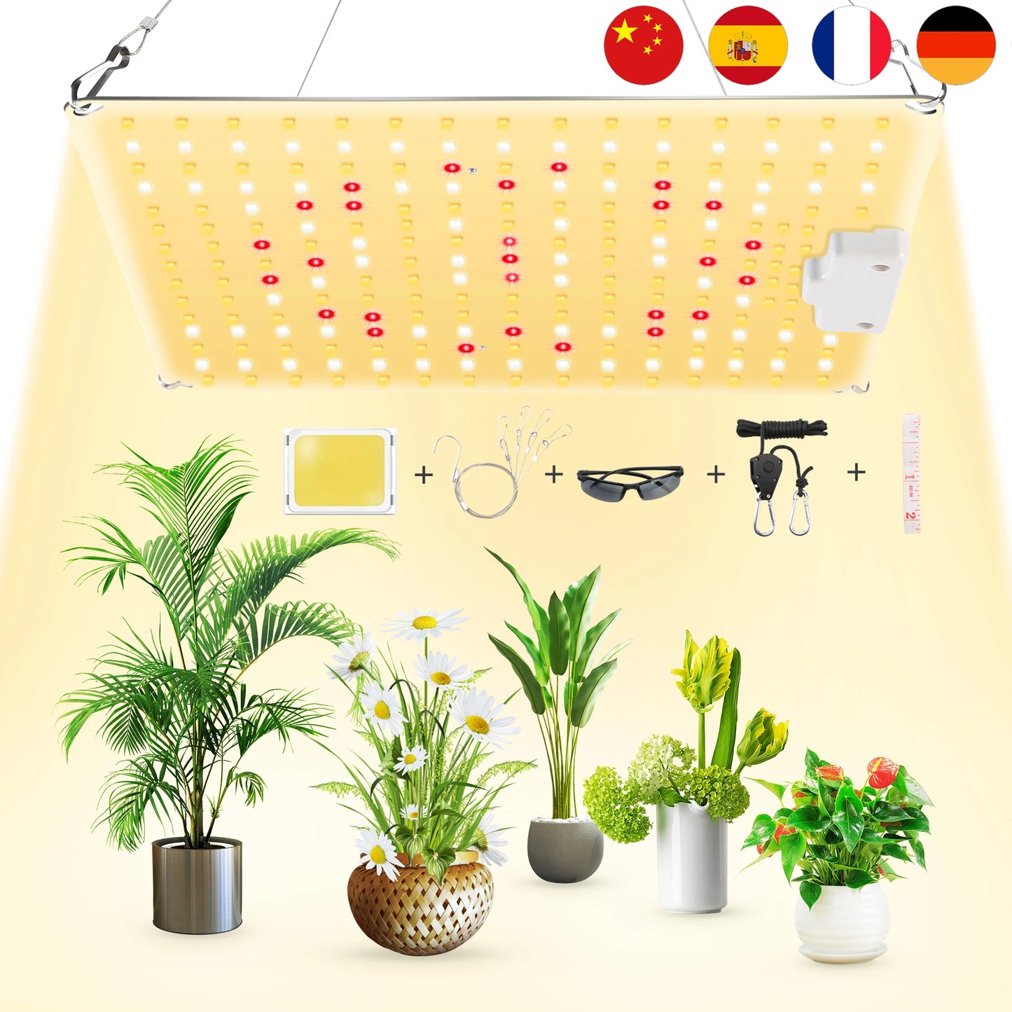 Full Spectrum LED Grow Light 800W 700W 500W With Samsung Diode Sunlike Quantum Grow Lamp Quantum Board Indoor Hydroponic Plant