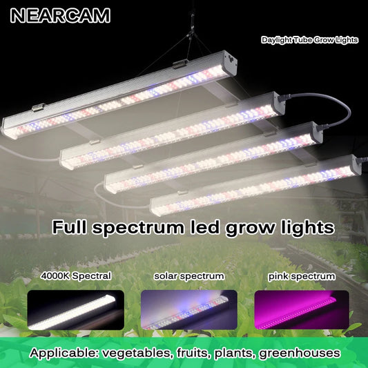 NEARCAM T5T8: Full-Spectrum Hydroponic Growth Light