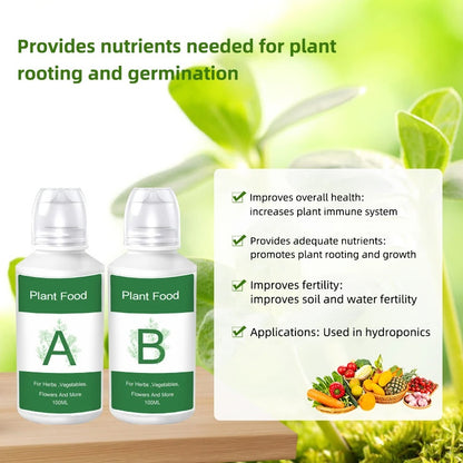 AB Type Solid Particle Soilless Culture Hydroponic Nutrient Solution