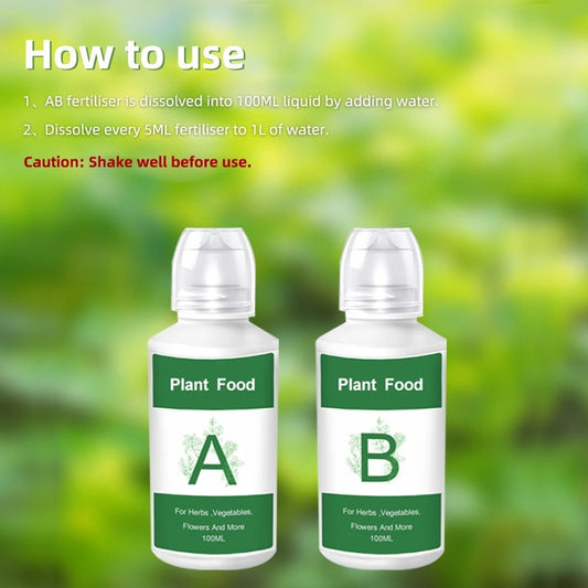 AB Type Solid Particle Soilless Culture Hydroponic Nutrient Solution