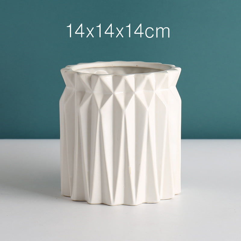 Ceramic Flower Pot Creative Personality Hydroponics