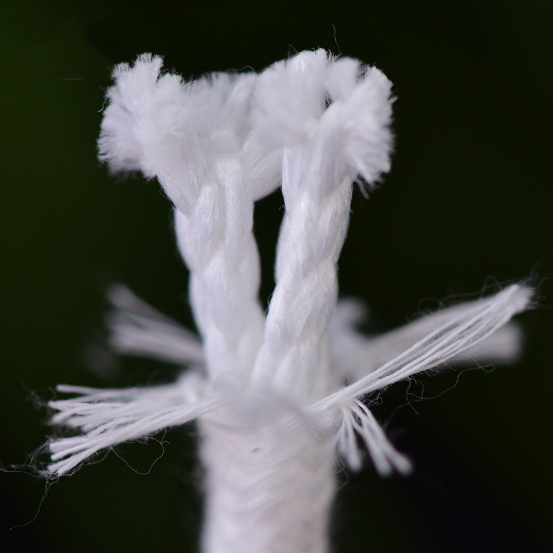 Cuerda de algodón hilada con núcleo absorbente hidropónico para macetas